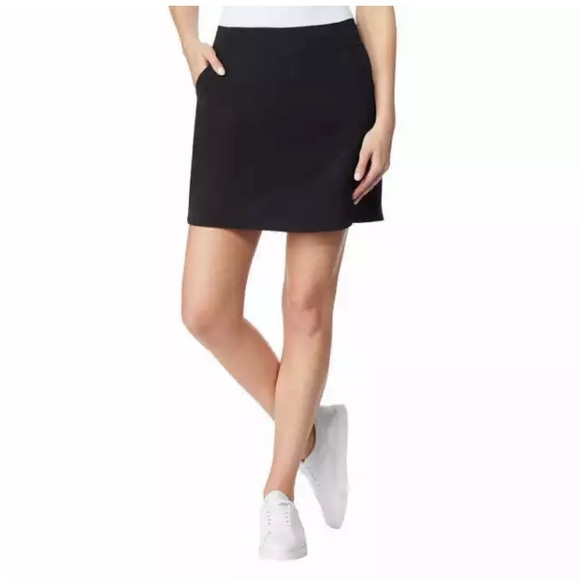 32 degrees‎ cool womens Sz Large skort black skirt with shorts athletic - Picture 1 of 11